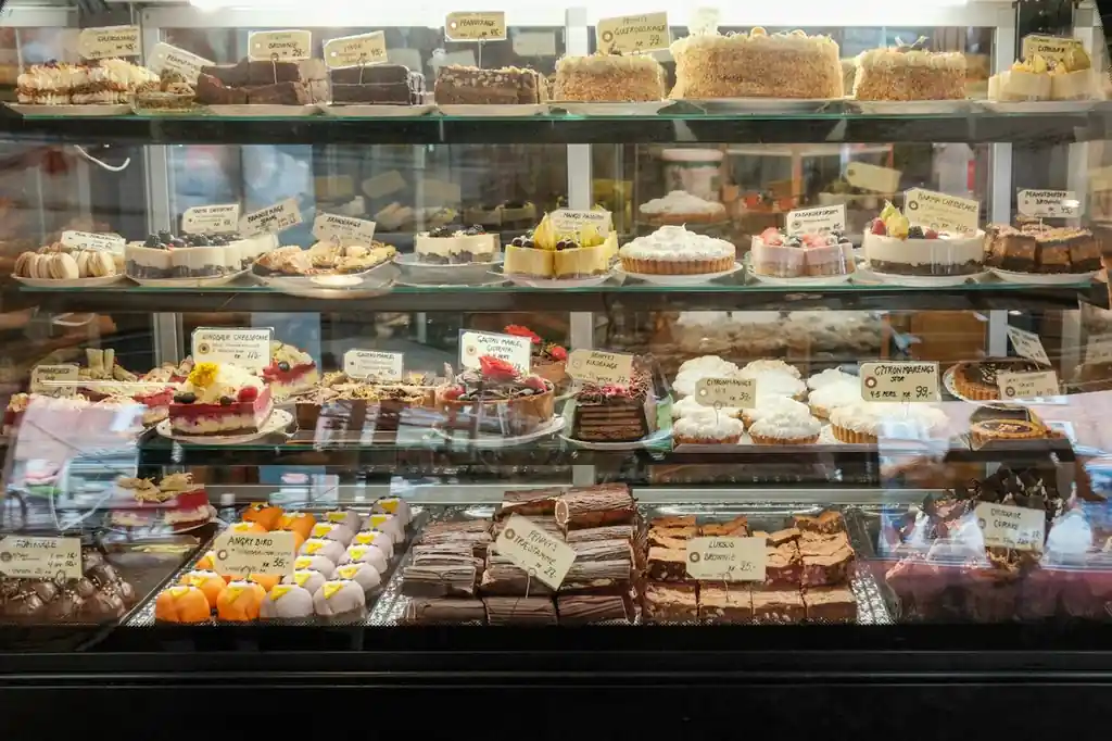 Dessert selection from bites of wisdom