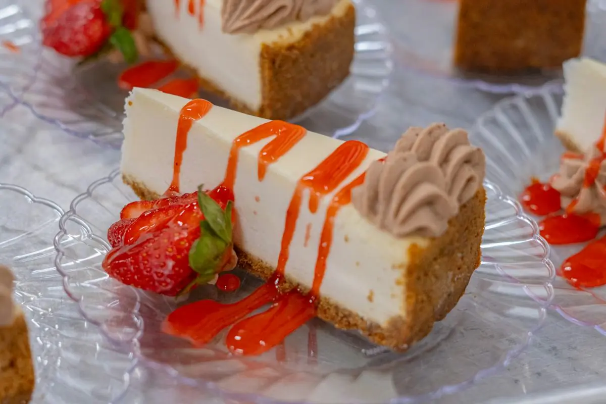 Dessert selection from crafted with care